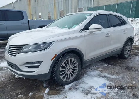 2018 Lincoln Mkc Reserve z USA, uszkodzony, nr VIN 5LMCJ3D99JUL31943